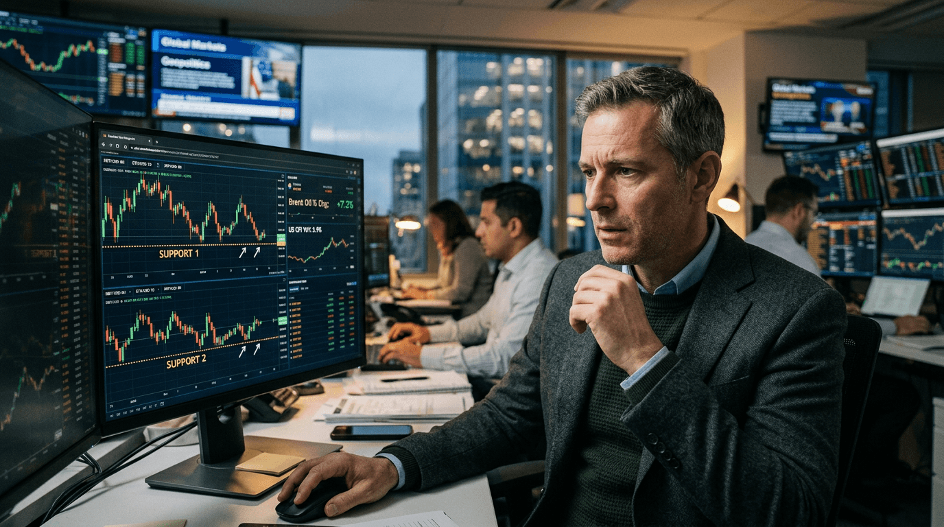 Crypto at a Crossroads: How the U.S.–Iran War and Oil Spike Are Testing Key Supports
