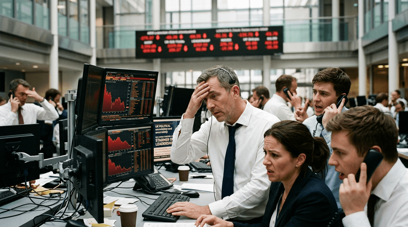UK Political Shock: Starmer To Resign, Pound And Gilts Face A New Risk Premium