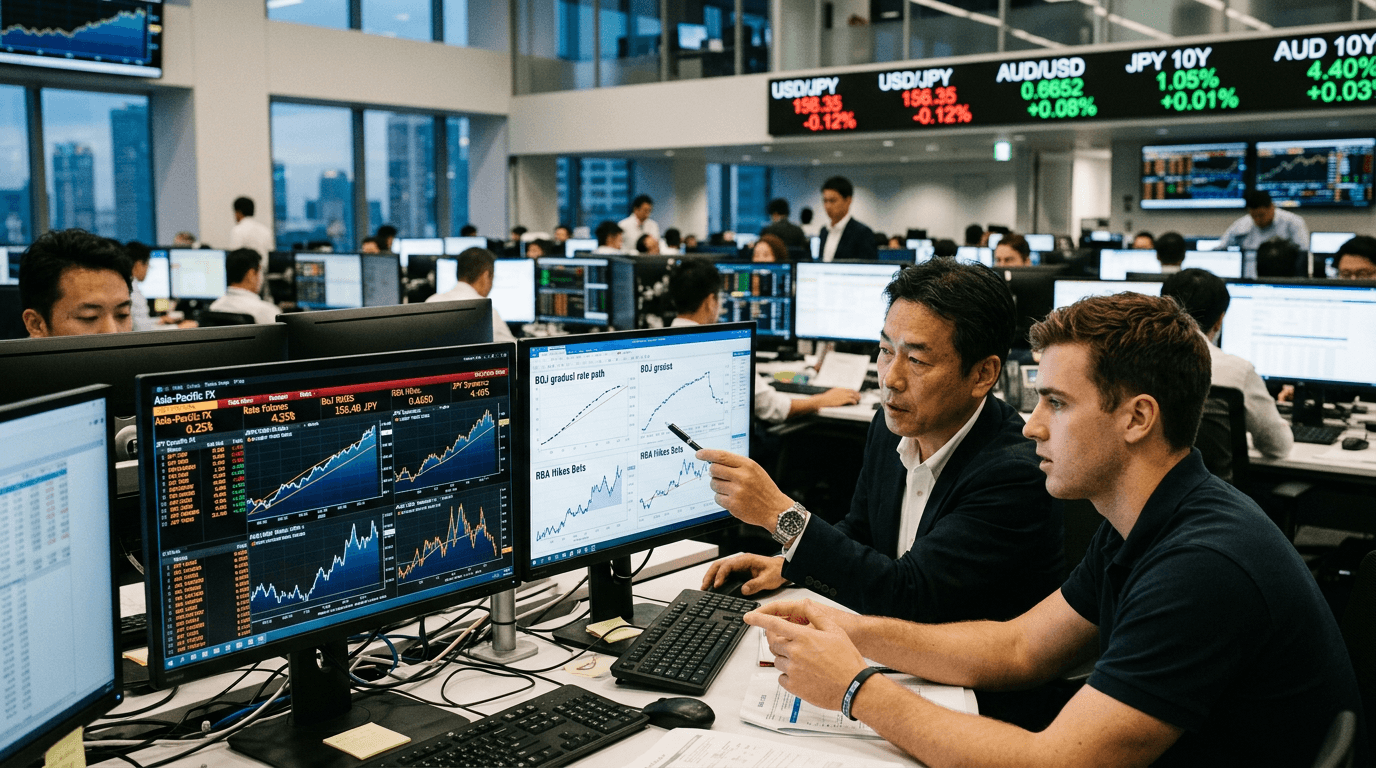 Asia-Pacific FX Repriced: BoJ’s 1.75% Path Meets RBA’s Hawkish CPI Surprise