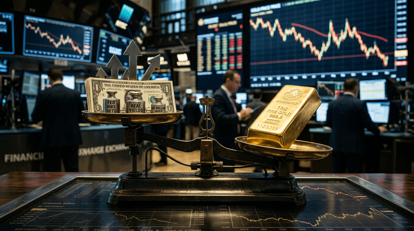 Gold Slides as Fed Hike Bets Rise: Why Haven Demand Just Buckled