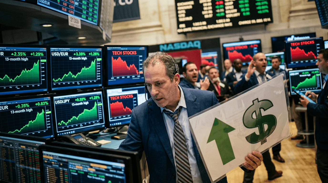 Dollar Breakout: How a Tech Rout Drove the Greenback to a 13‑Month High