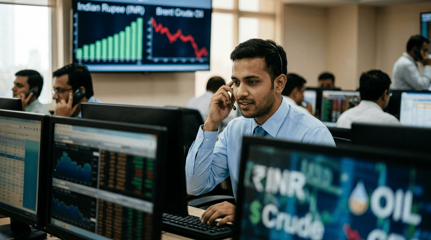 Oil’s Retreat Powers the Rupee: How Cheaper Crude Is Reshaping Asia FX