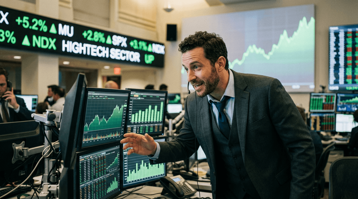 Micron’s AI Earnings Shock: What It Means for Chip Stocks and Index Futures