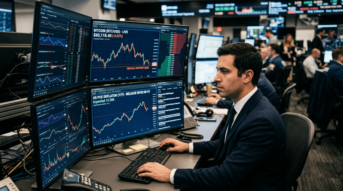 Bitcoin’s Make-or-Break Moment: Key Support Meets PCE Inflation Test