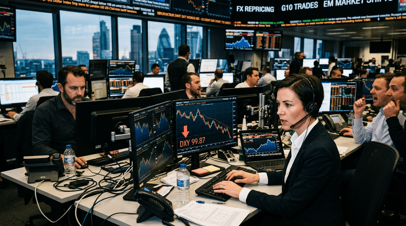 Dollar Index Cracks 100: Tariffs Trigger a New FX Regime