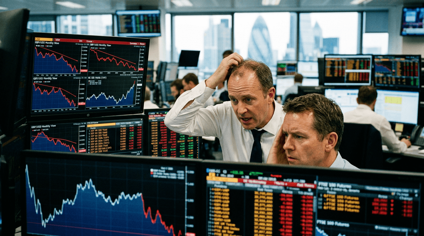 Sterling Slides: Politics Push Pound to Worst Month Since Last July