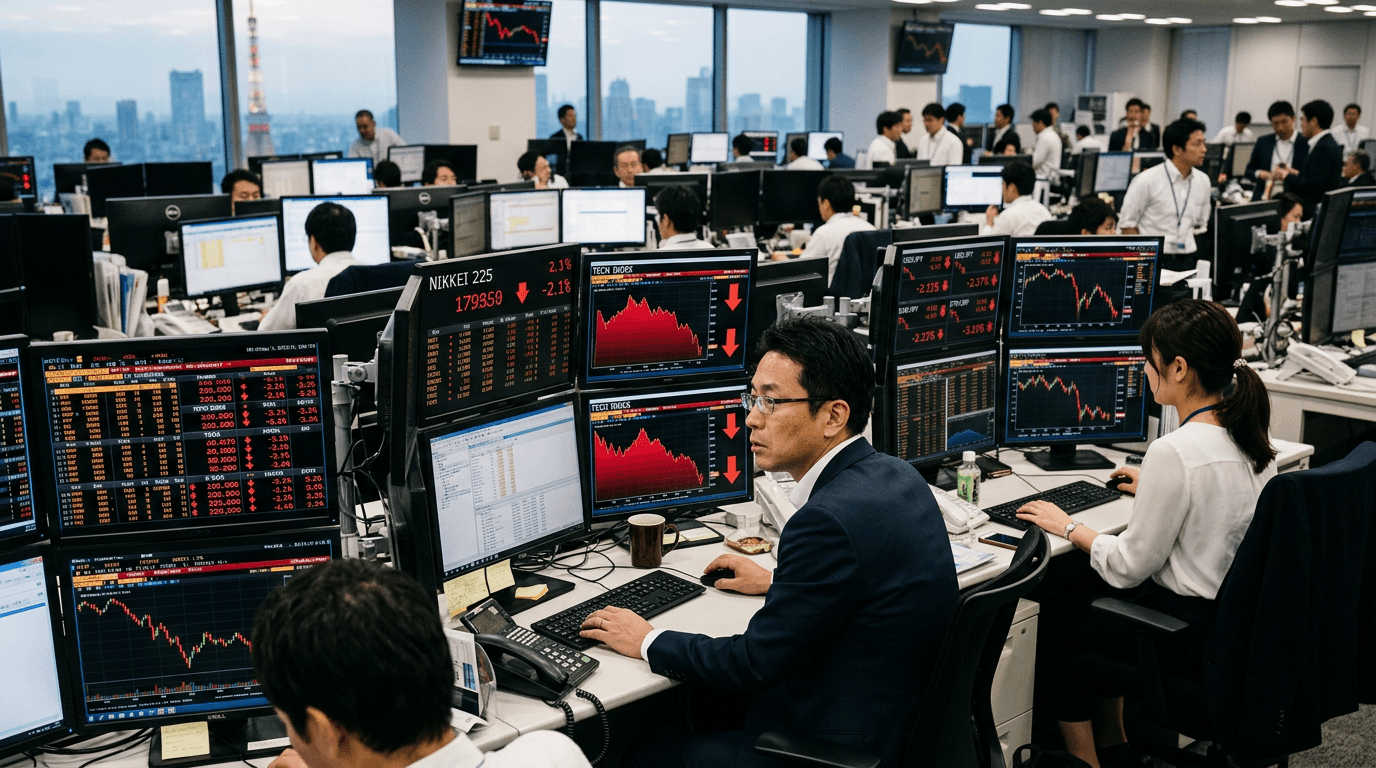 Tech Chill: Why Asian Stocks Are Retreating From Record Highs