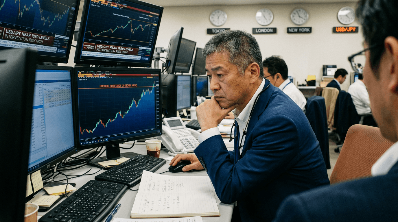 Yen At 40-Year Lows: What Intervention Risk Means For Traders