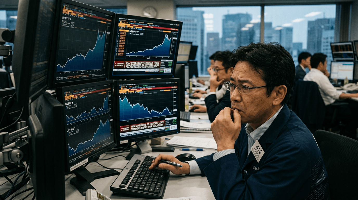 Yen near 40-year low: how BoJ intervention risk reshapes FX trading