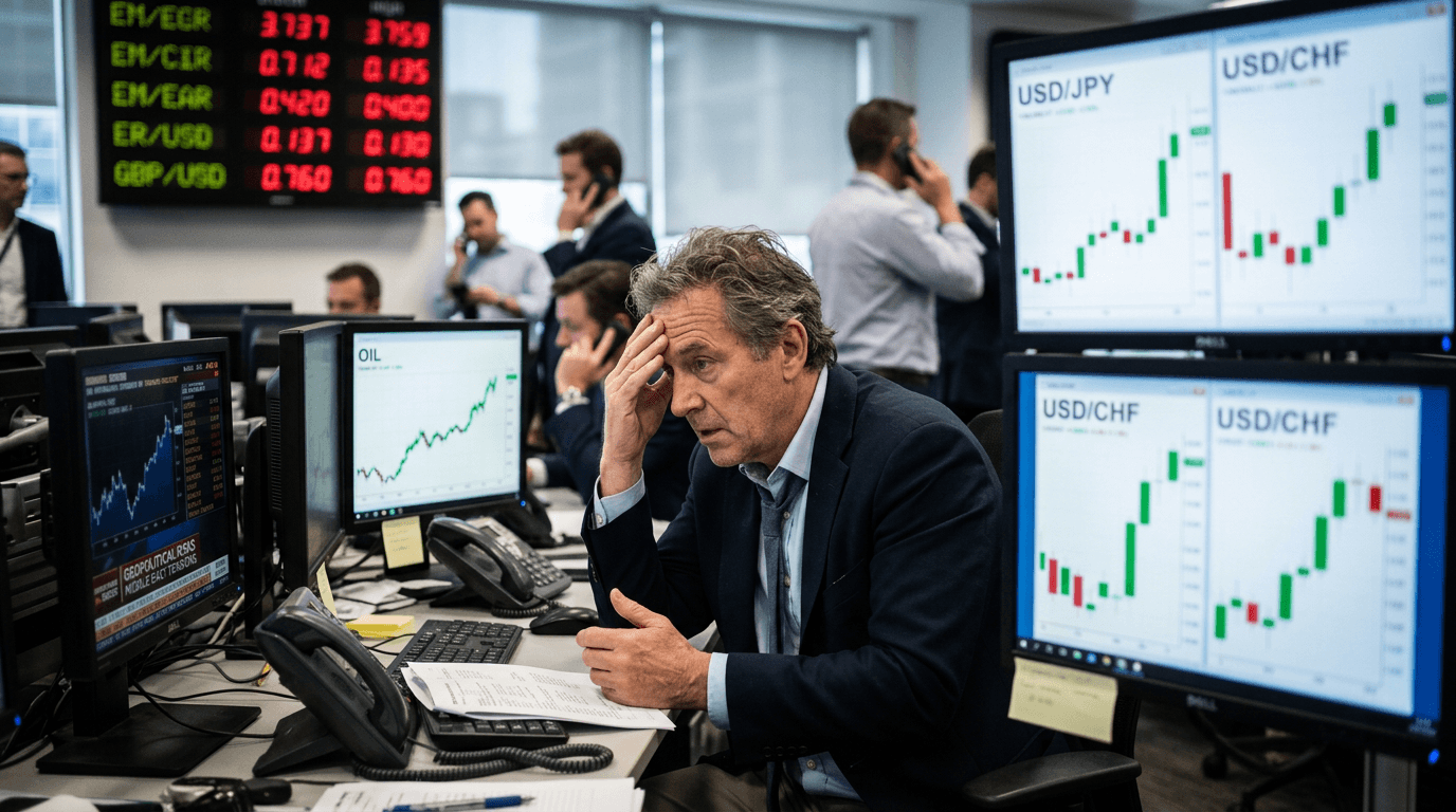 Safe-Haven FX Flows Surge as Iran Conflict Escalates
