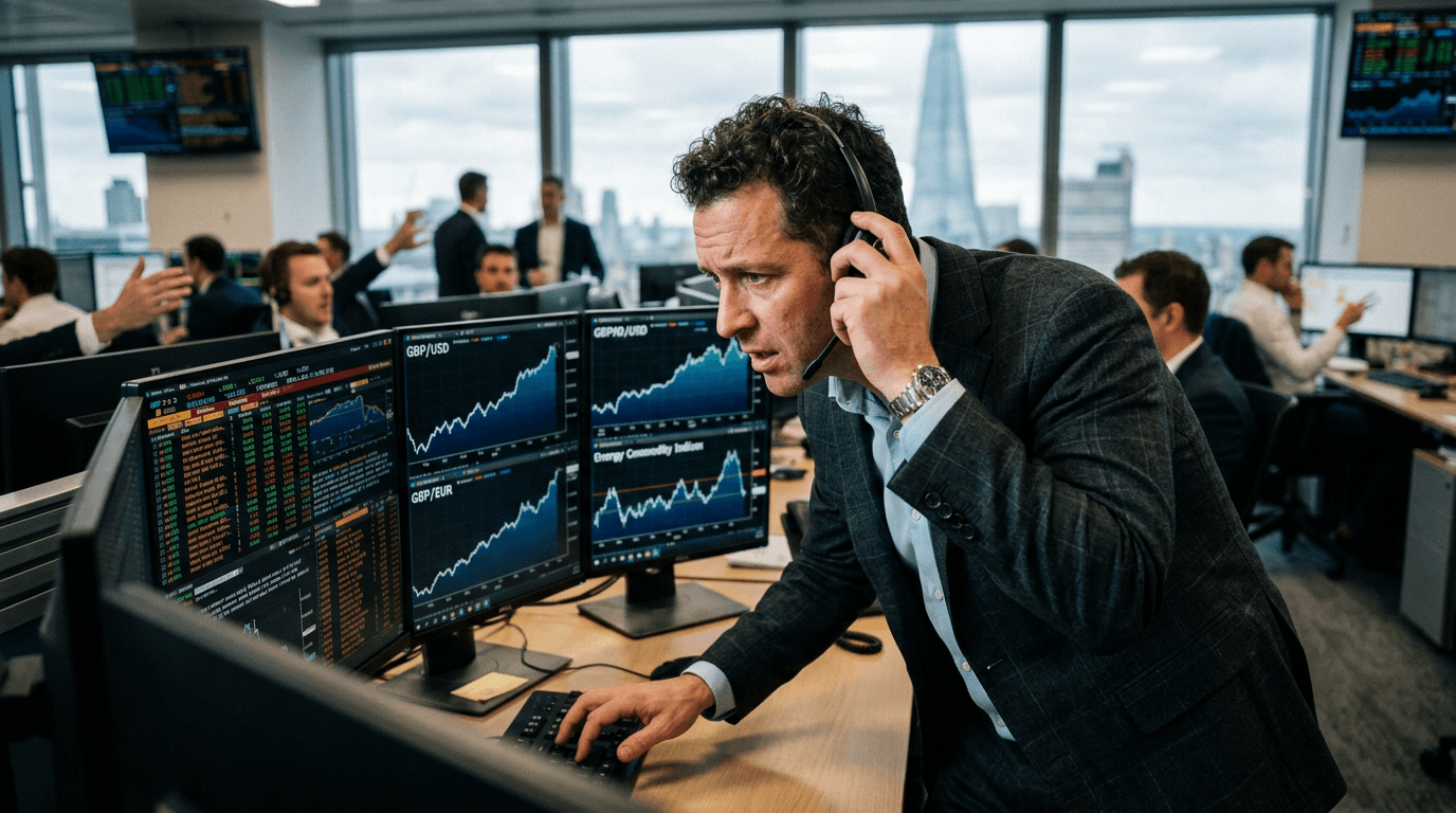 Sterling Rises On UK Data Surprises, But Energy-Driven Inflation Looms