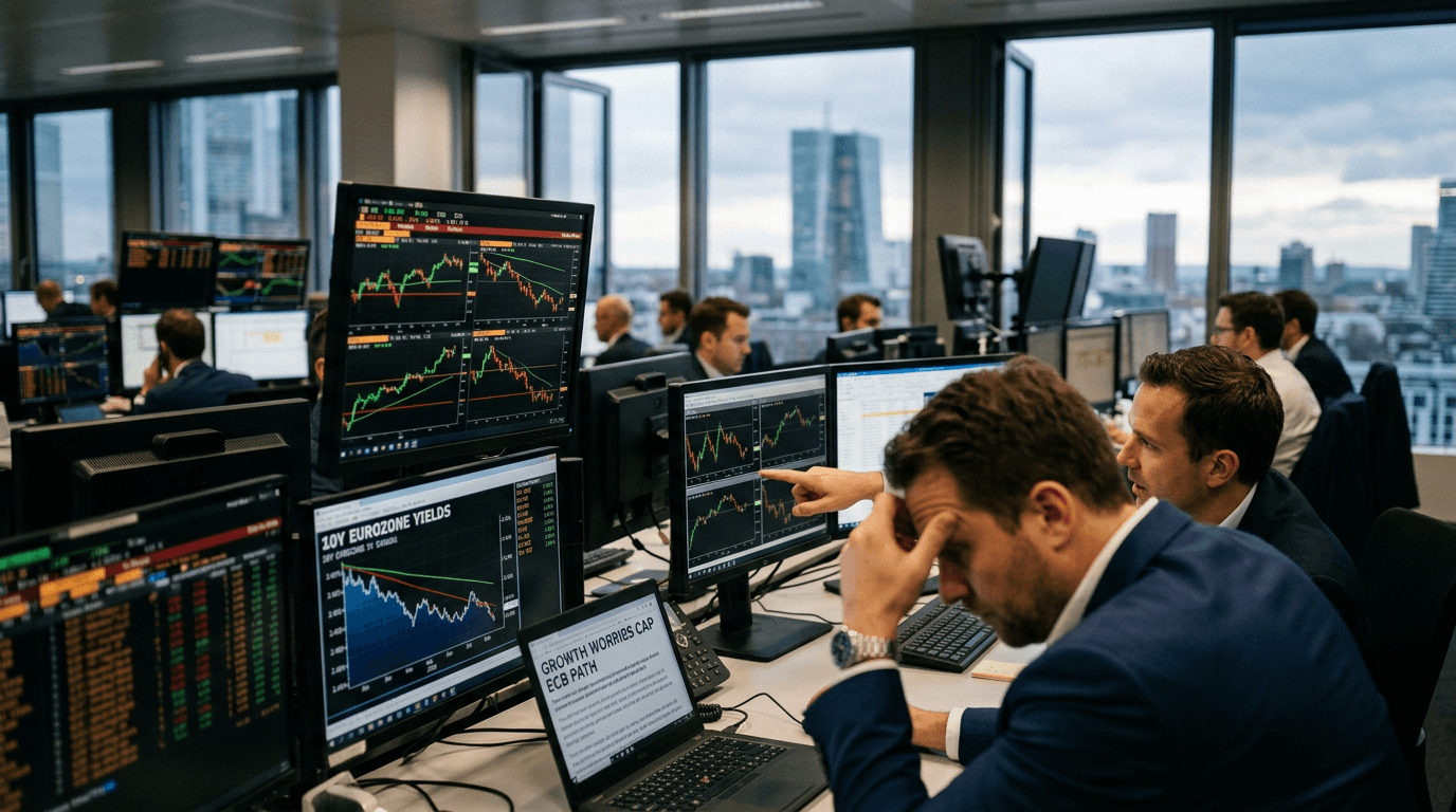 Eurozone Yields Slide: What Three-Month Lows Signal About ECB Policy