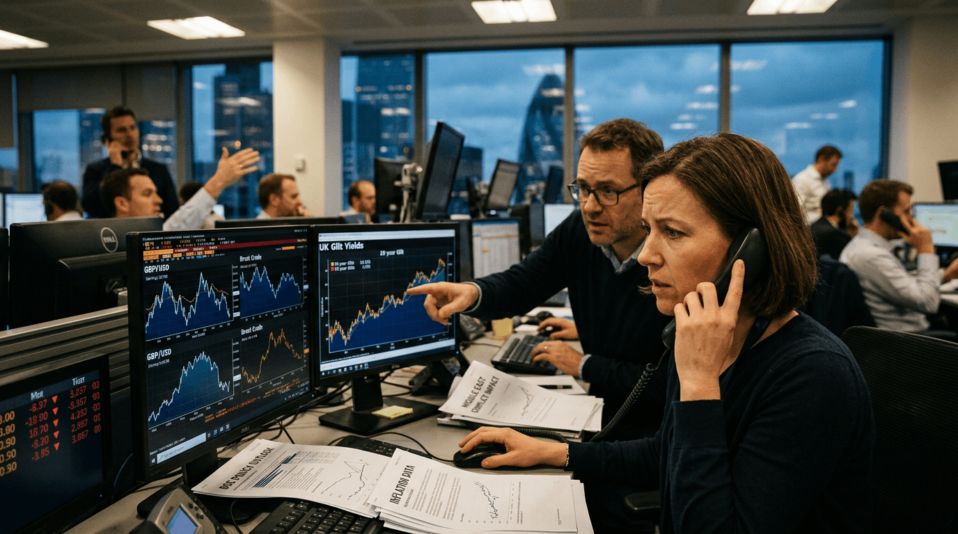 Sterling In The Crosshairs: UK’s Inflation Shock From Middle East Conflict
