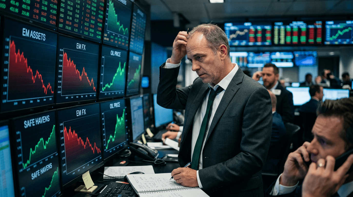 Safe Havens, Oil Shock and EM Turmoil: Trading the Iran Conflict Ripple