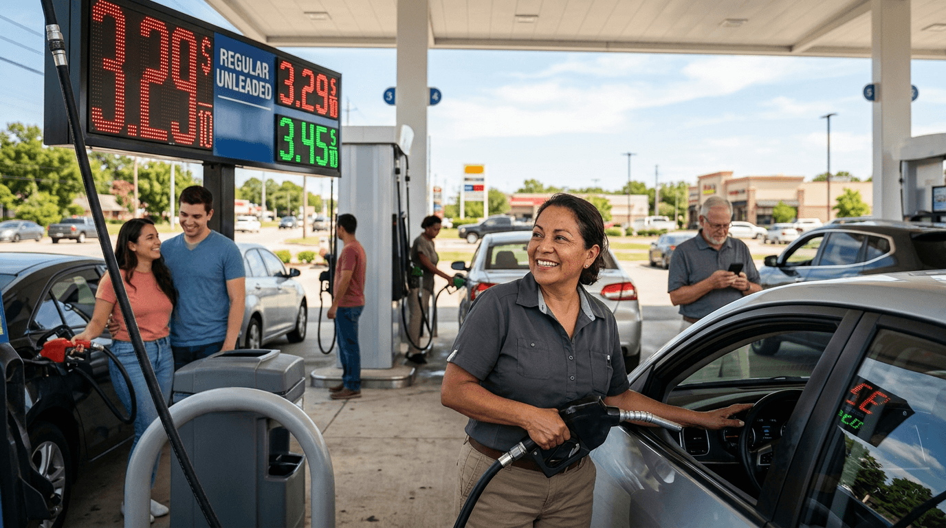 Gas At $3.74: Why Cheaper Fuel Is Calming U.S. Recession Fears