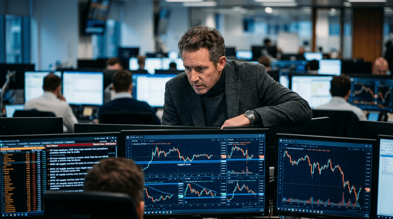 Bitcoin Holds Key Support As US‑Iran Tensions Test Crypto Risk Appetite