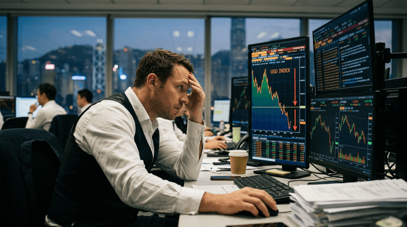 Dollar Index Breaks 100: What A Volatile Asian Selloff Means For Traders