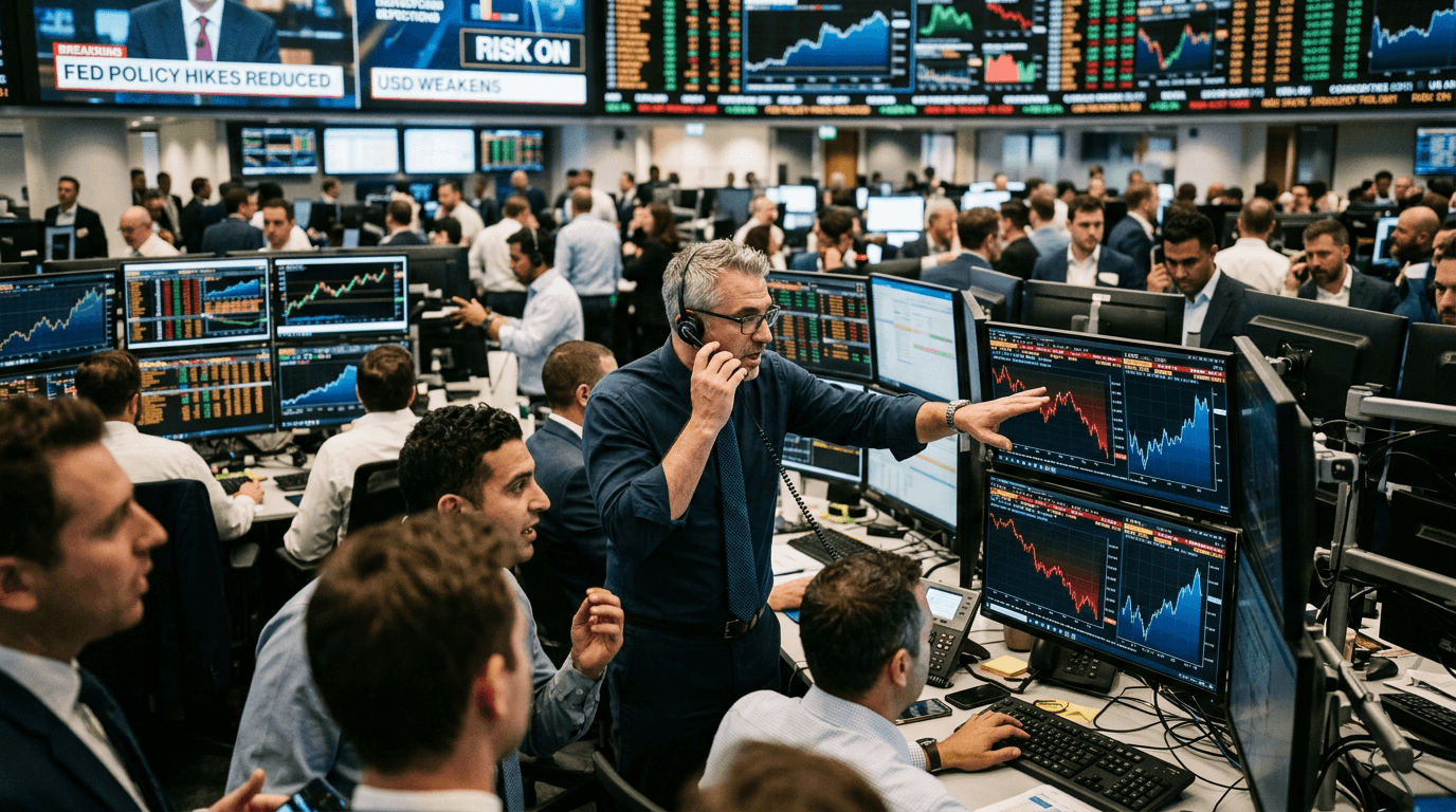 Softer Fed Bets, Softer Dollar: How Repriced Rate Hikes Are Reshaping FX