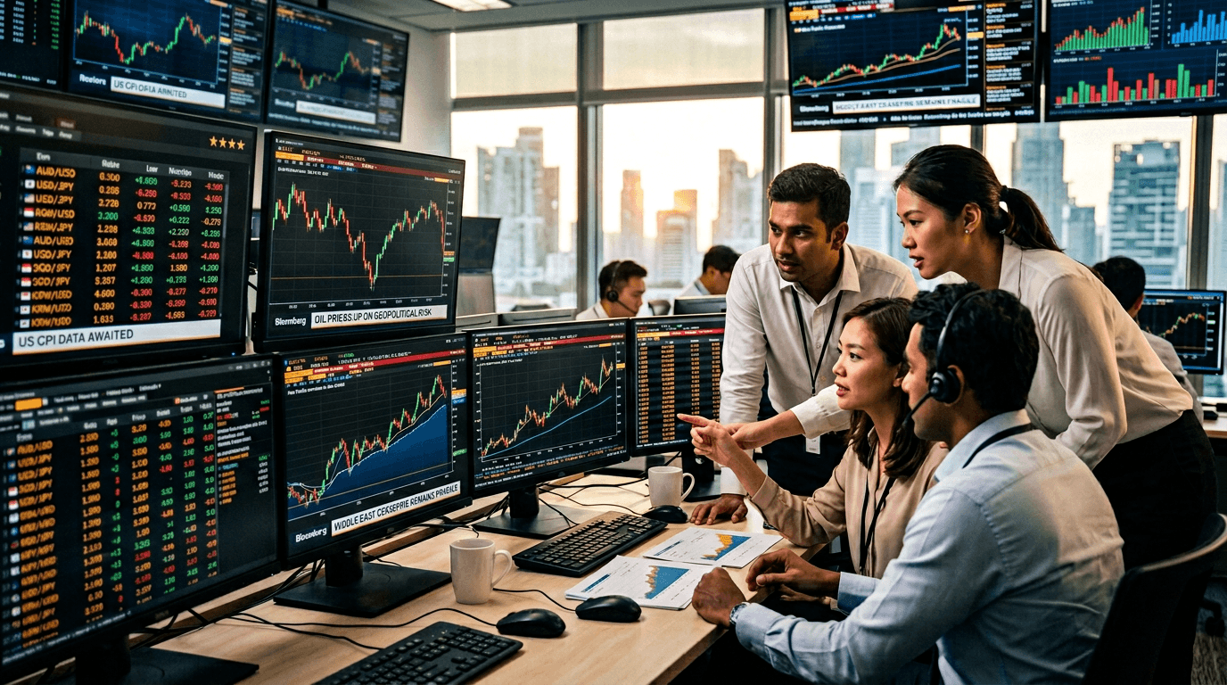 Asia FX Calm Before the Storm: Data, Iran Risk and Trading Lessons