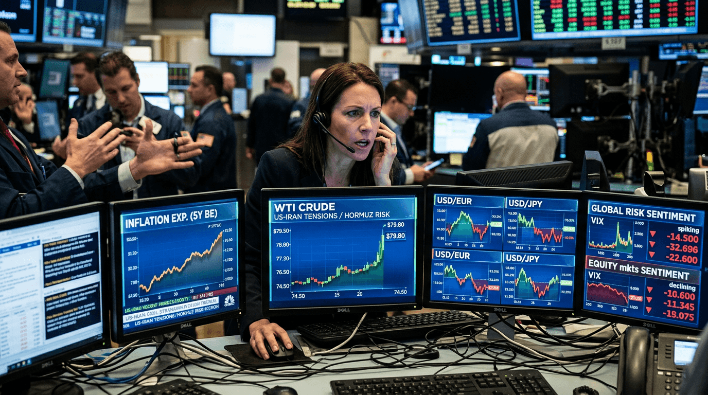 Oil Shock At The Strait: How US‑Iran Tensions Ripple Through Markets