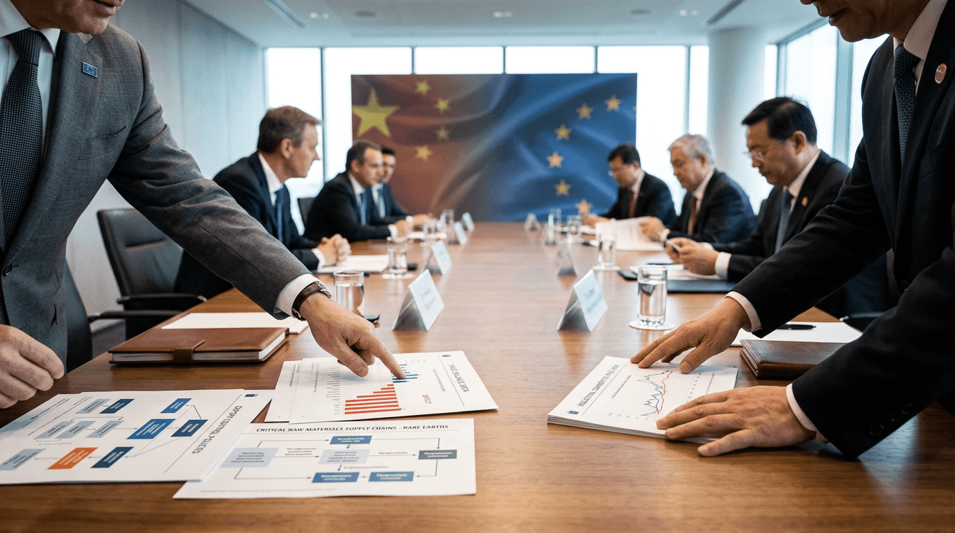 EU–China Trade Talks: New Mechanism, Big Market Implications