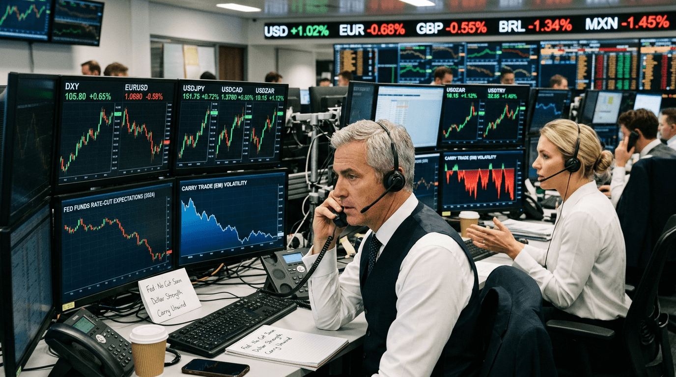 Hawkish Fed Talk, Stronger Dollar: How Rhetoric Is Repricing FX Markets