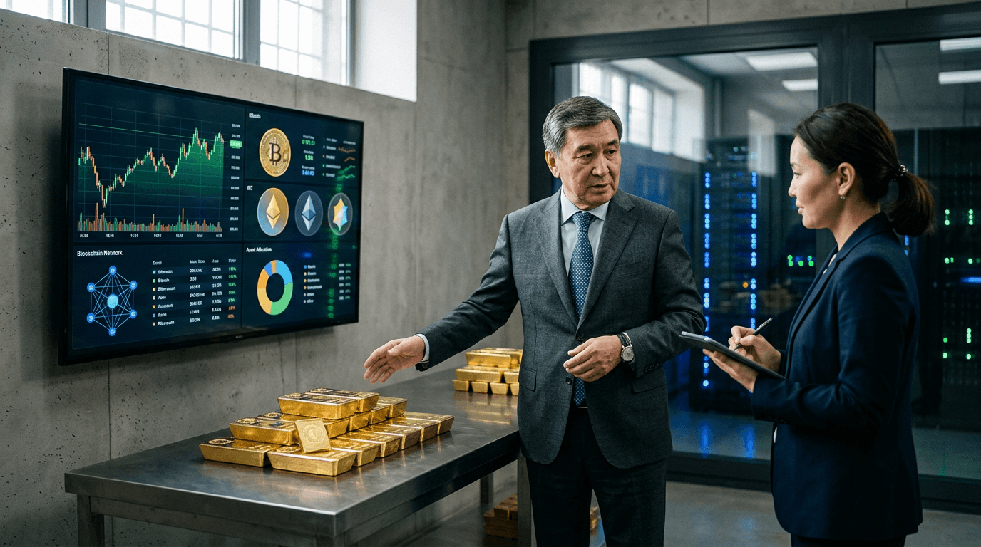 Kazakhstan’s $350M Crypto Bet: A New Chapter for Central Bank Reserves