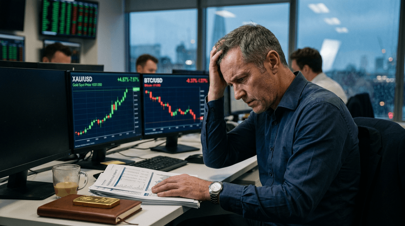 Safe-Haven Flows: Why Gold Jumps While Crypto Stalls Amid Iran Tensions