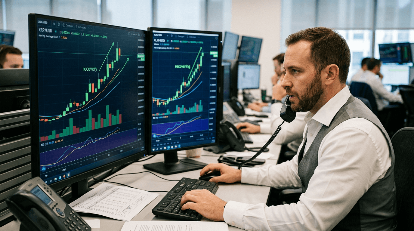 Ripple and Stellar Lead the Charge as Altcoin Sentiment Improves
