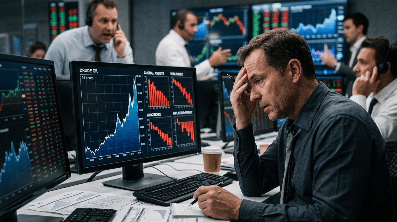 Oil Surge On US‑Iran Tensions: How Geopolitics Is Hitting Risk Assets
