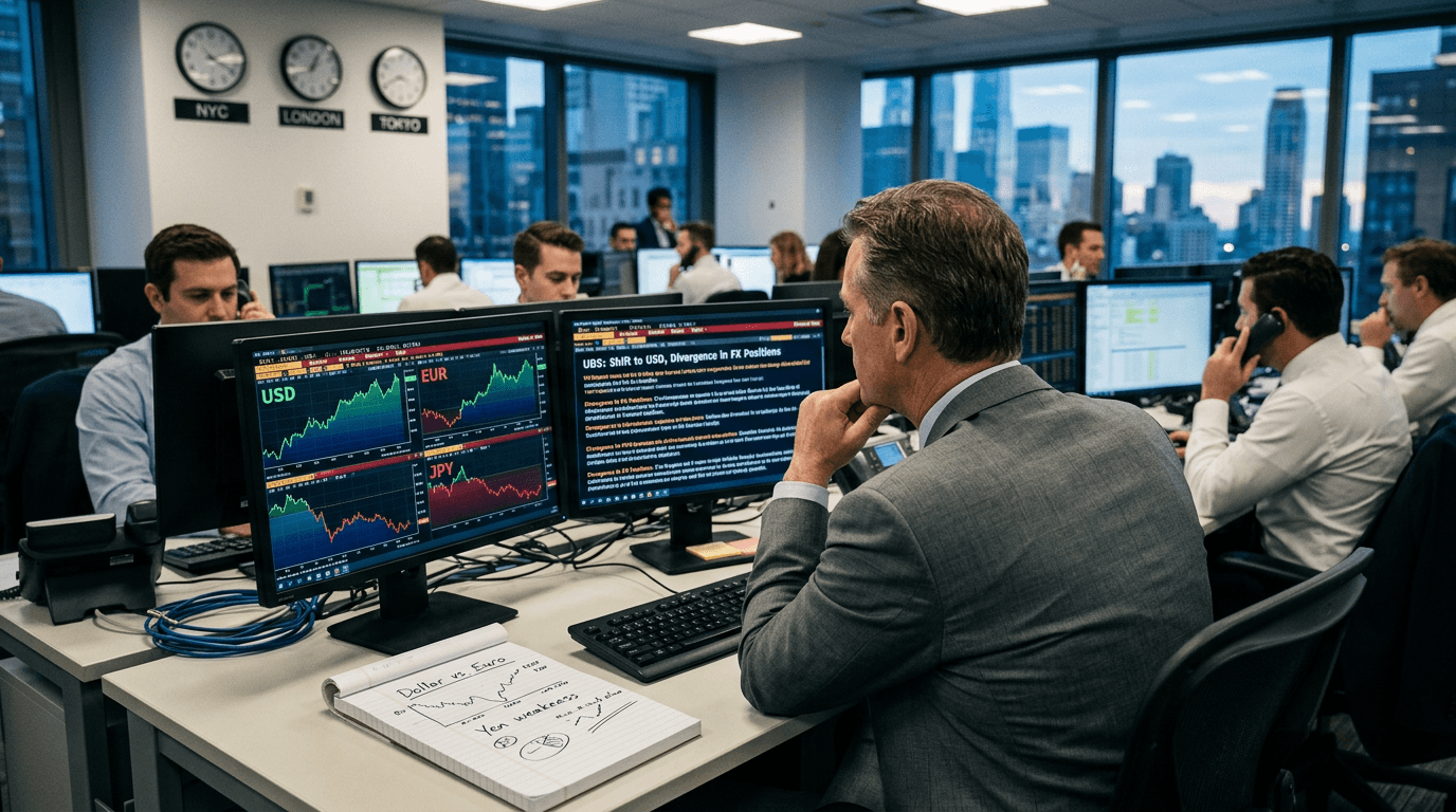 UBS’s Stronger Dollar Call: What It Means for EUR, JPY and Traders
