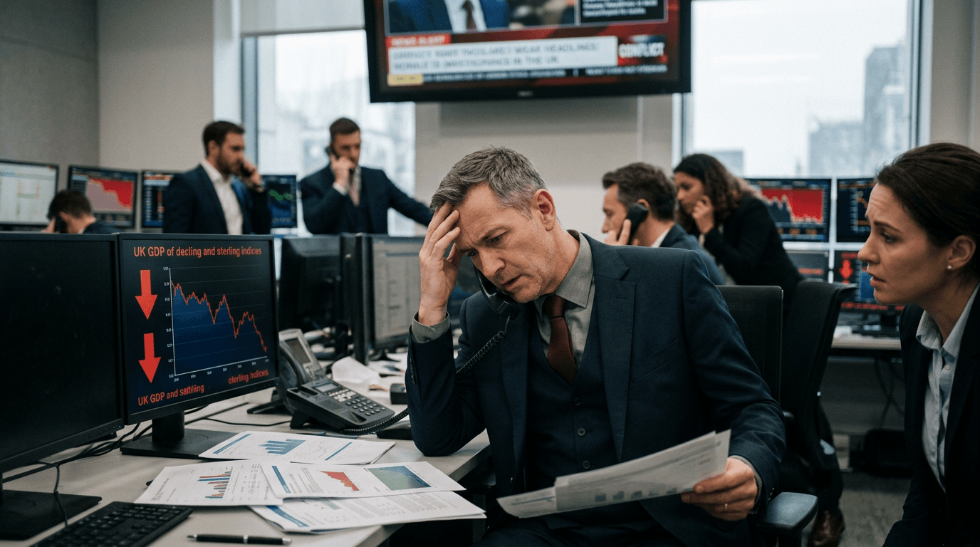 UK Business Confidence Hit By Iran War: Growth And Markets In Focus