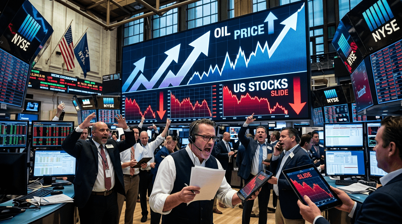 Oil Shock Jars Wall Street: How Surging Crude Revives Inflation Fears