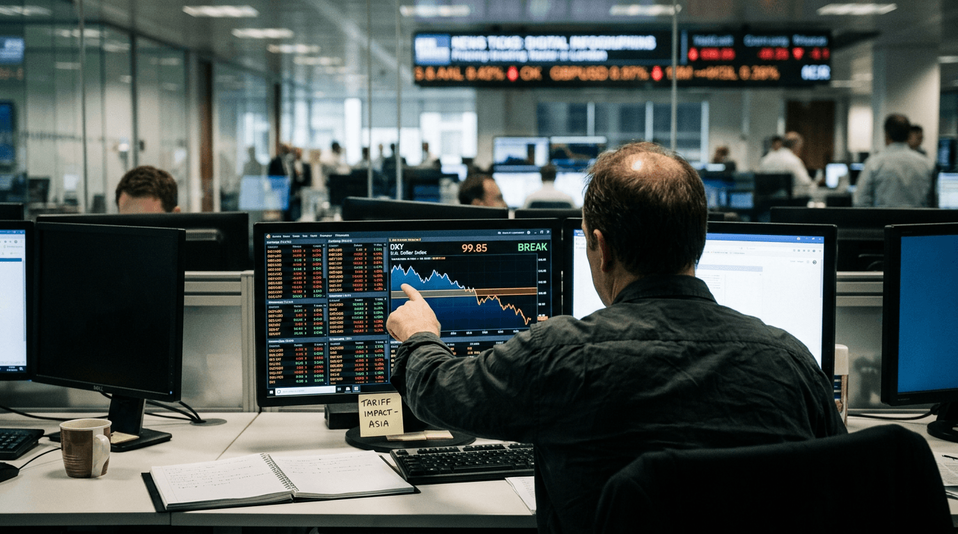 Dollar Index Breaks 100: Tariffs, Trade Tensions and Trading Opportunities