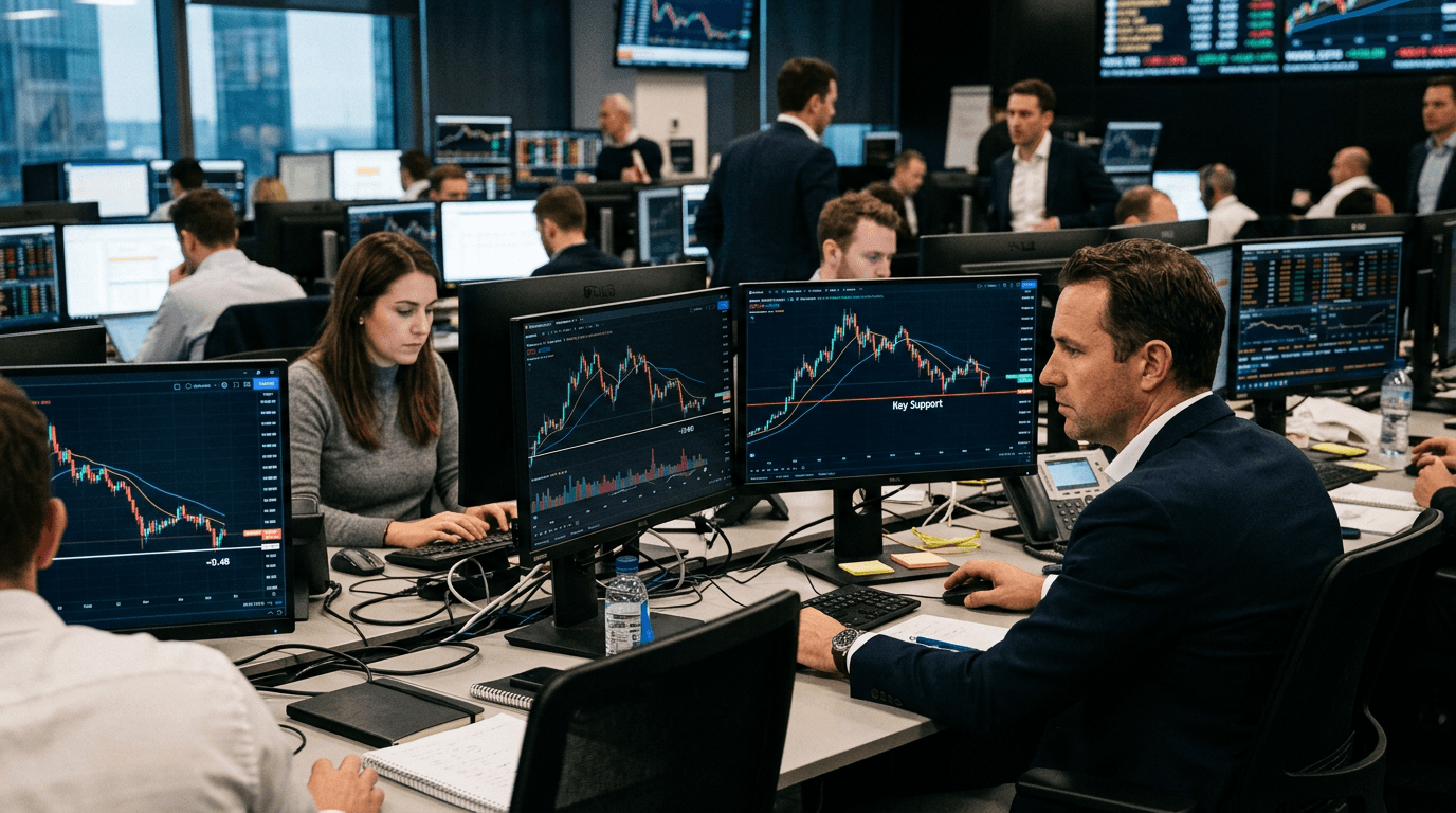 Crypto At Support: BTC, ETH and XRP Hold the Line After Pullback