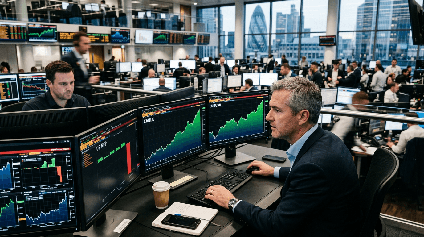 Pound And Euro Rally As Softer US Jobs Data Knocks The Dollar