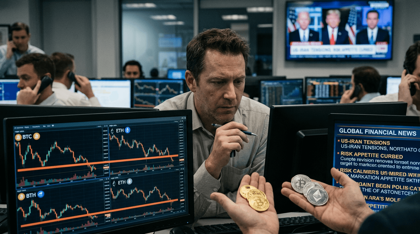 Crypto At Support: BTC, ETH and XRP React to Rising War Risks