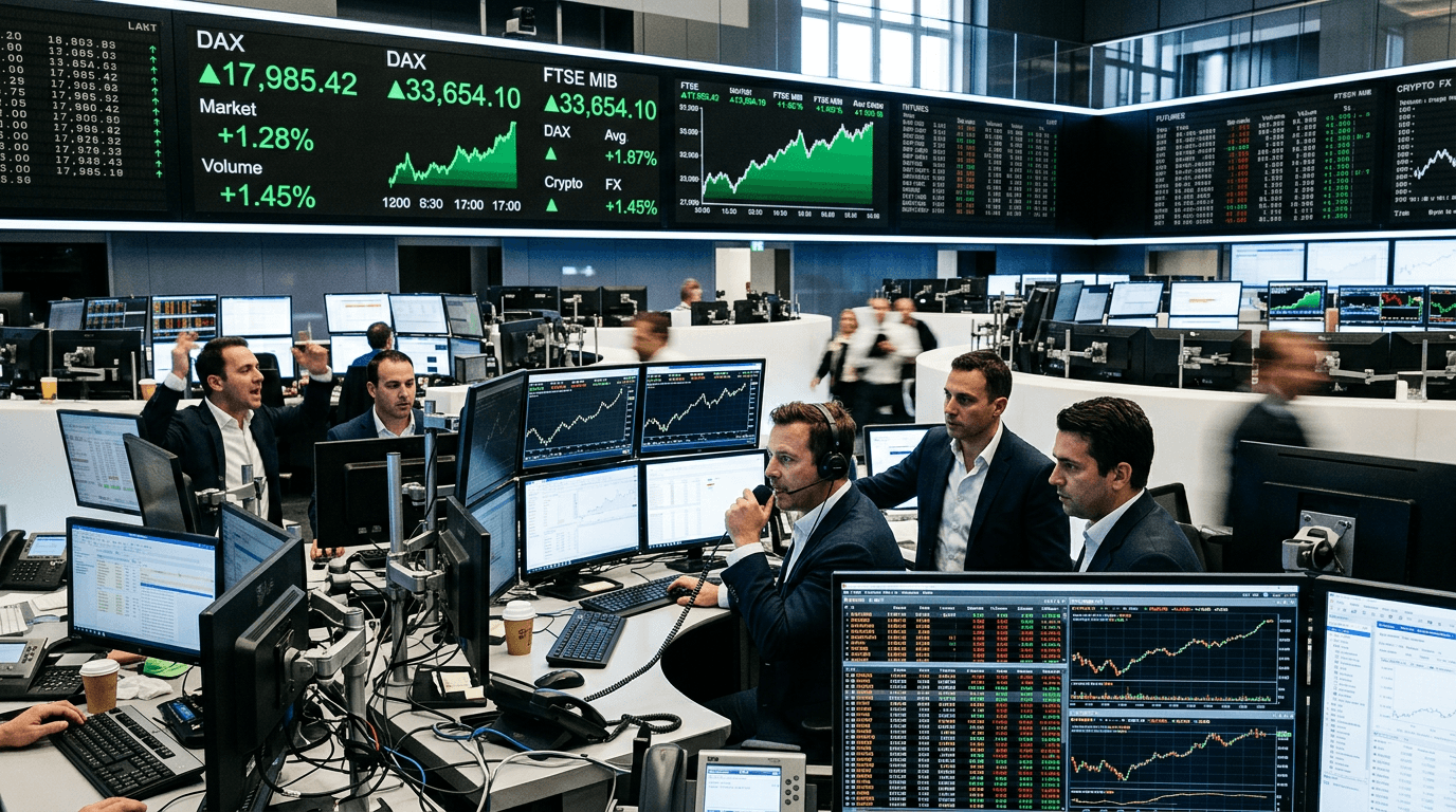 European Indices Break Records: What Fading Tightening Fears Mean for Traders