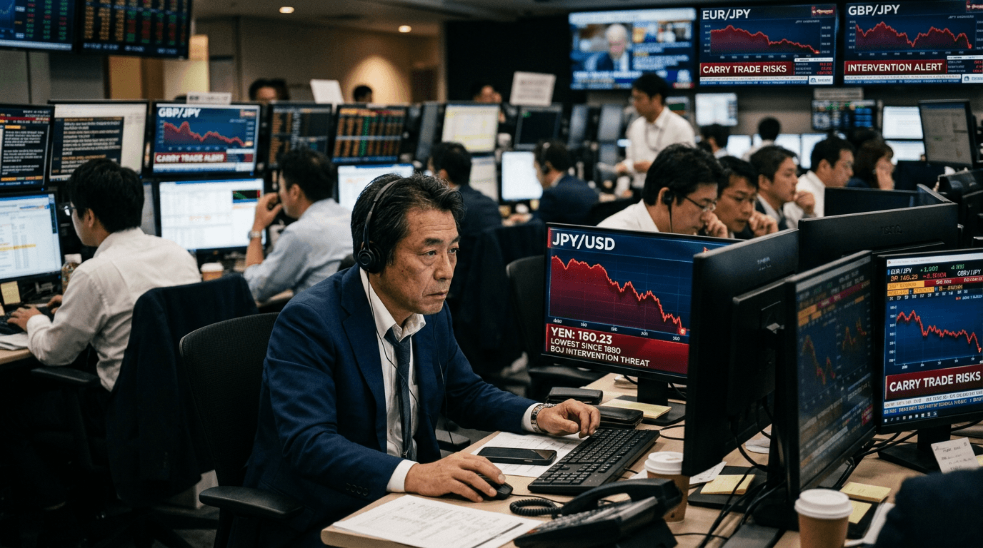 Yen At 40‑Year Low: Why Tokyo’s Intervention Threat Matters For Traders