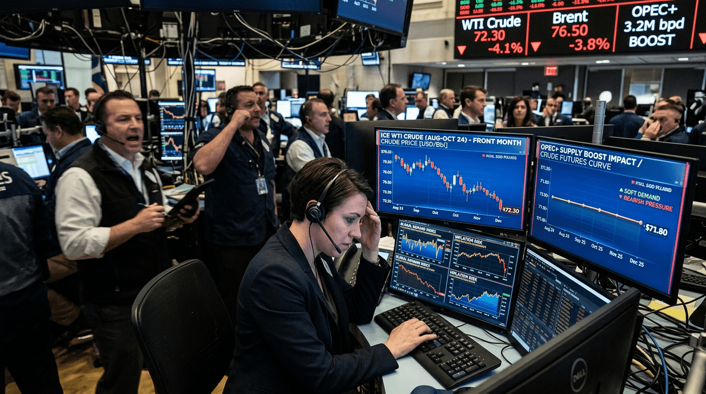 OPEC+ Output Hike Rattles Oil Prices And Flattens The Futures Curve