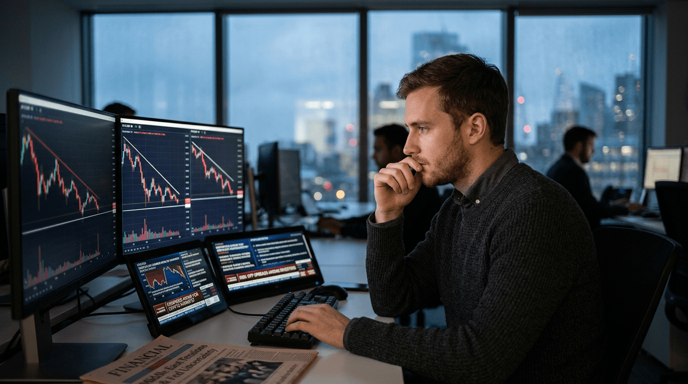Crypto At A Crossroads: Key Supports Tested Amid Global Jitters