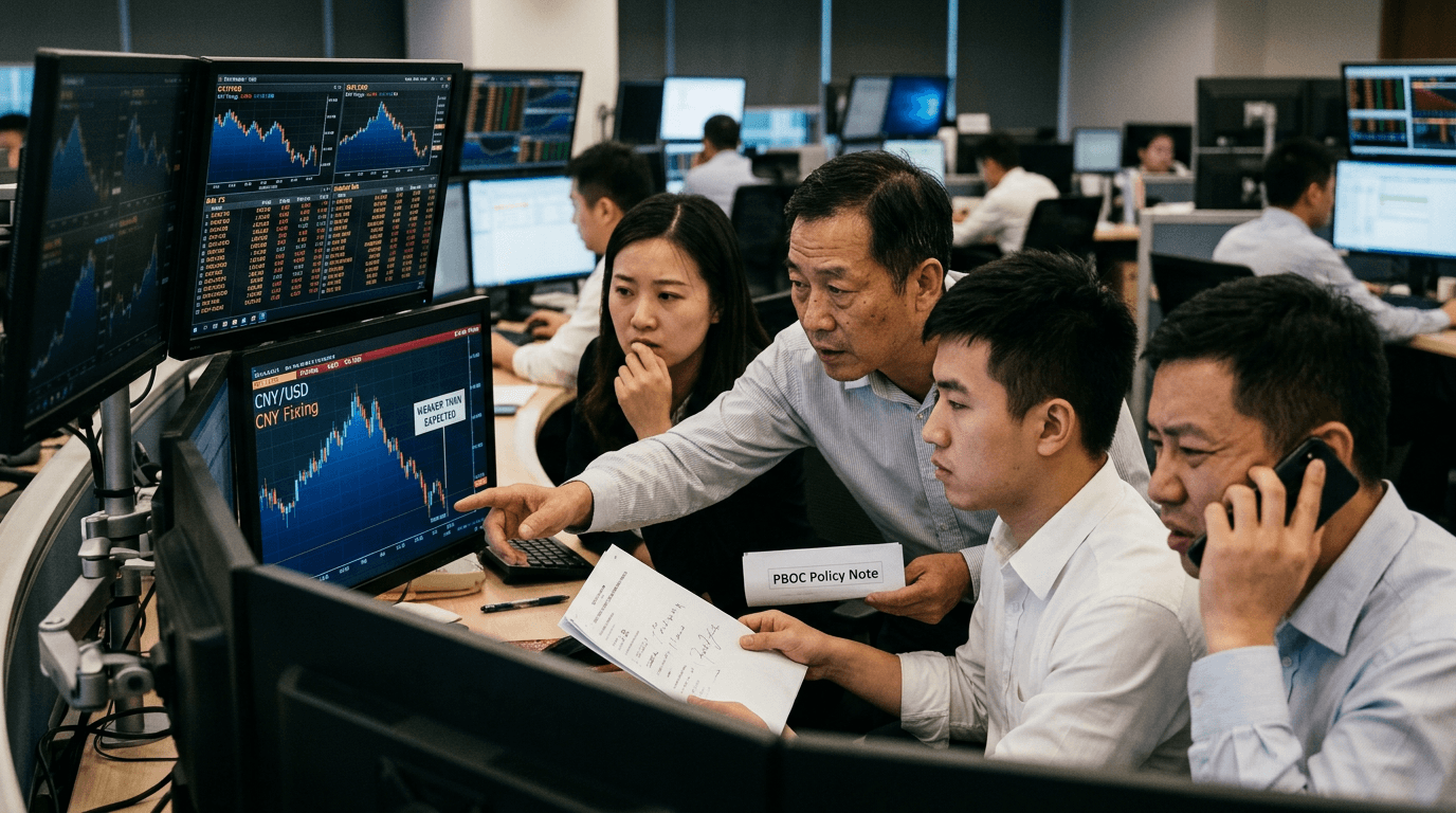 Why China’s Weaker Yuan Fix Still Signals FX Stability