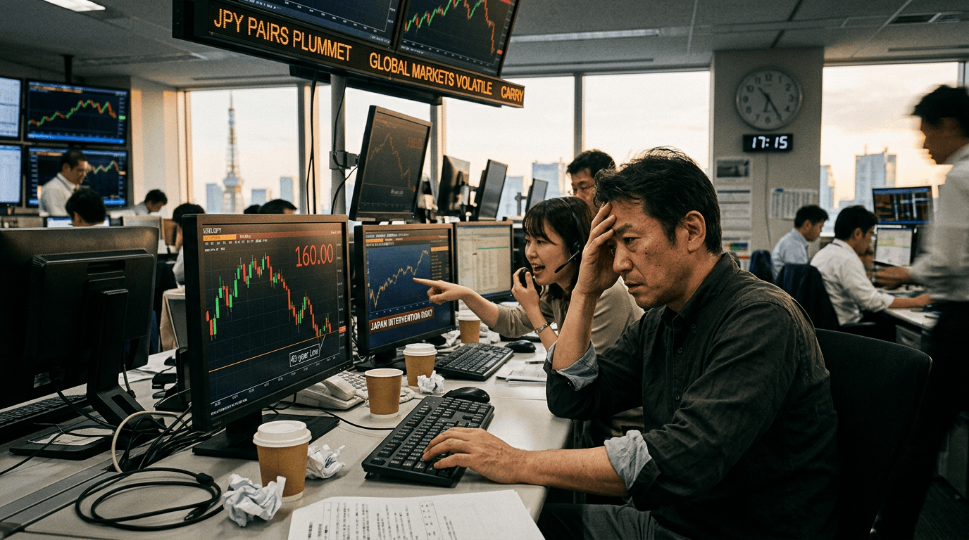 Yen At 40‑Year Low: Why Intervention Risk Matters For Traders