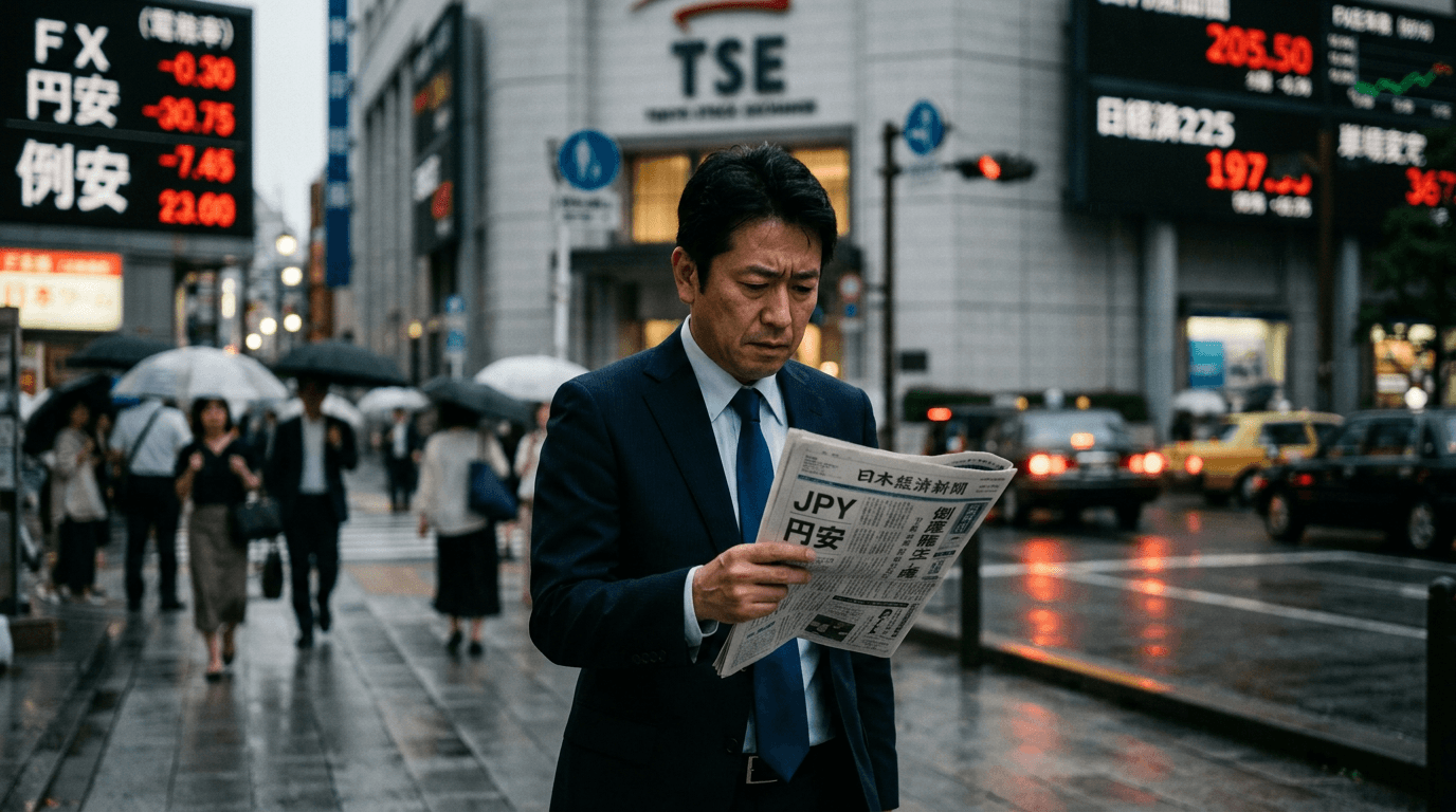 Weak Yen, Rising Bankruptcies: Why JPY Volatility Is Back in Focus