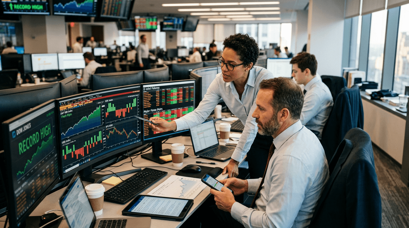 Dow Records And Mixed USD: What Traders Should Watch Next