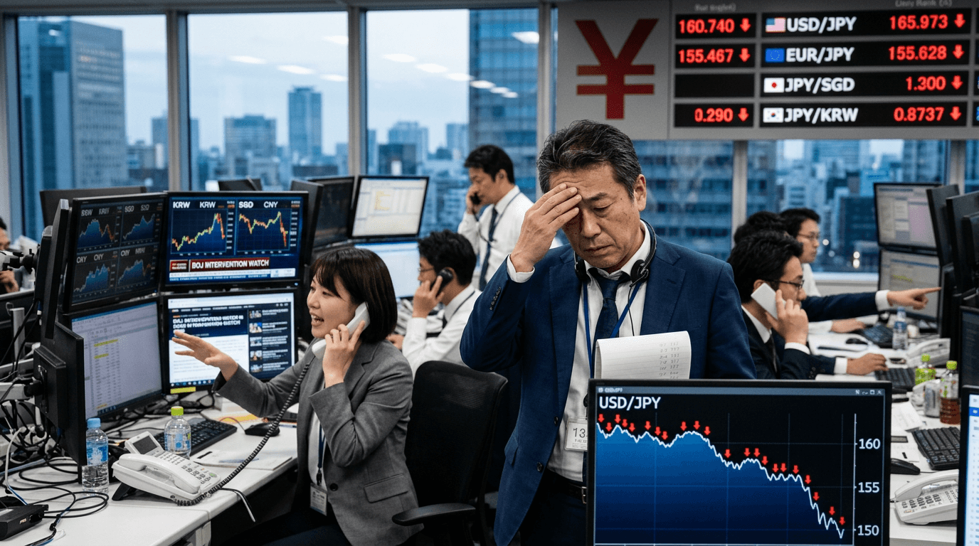 Yen At 40‑Year Lows: How Markets Are Testing Tokyo’s Nerve