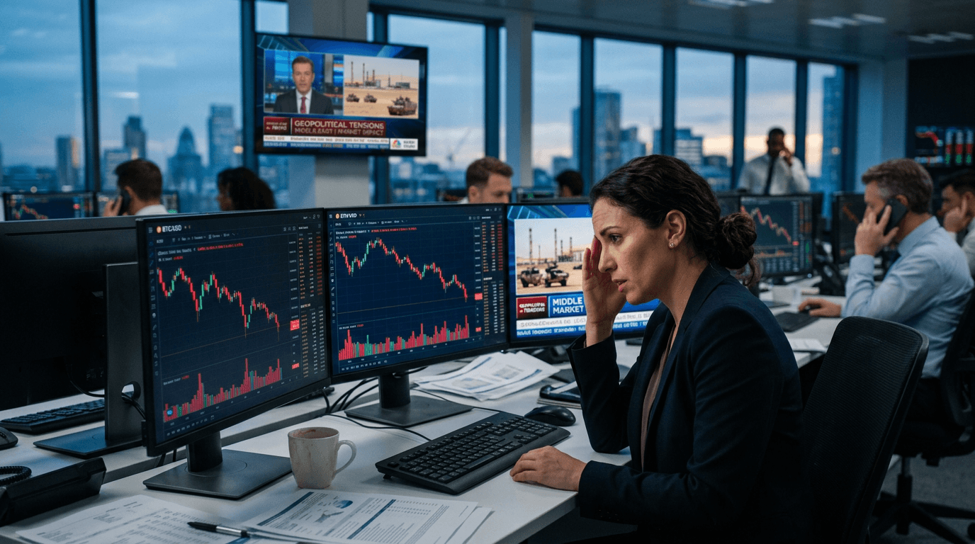 Crypto Under Fire: How Middle East Tensions Triggered a Risk-Off Move