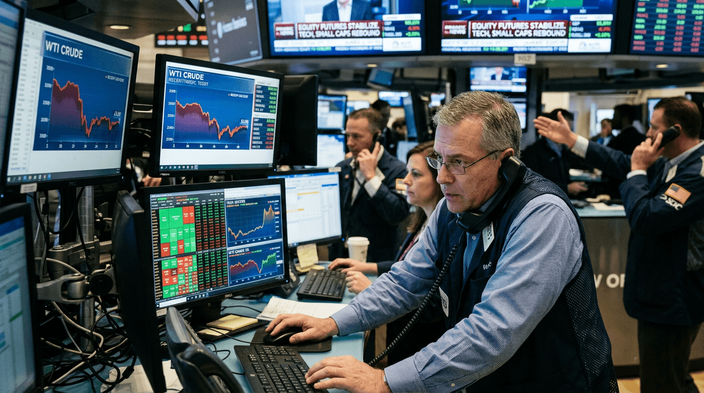 Tech And Small Caps Try To Lead As US Equity Futures Steady