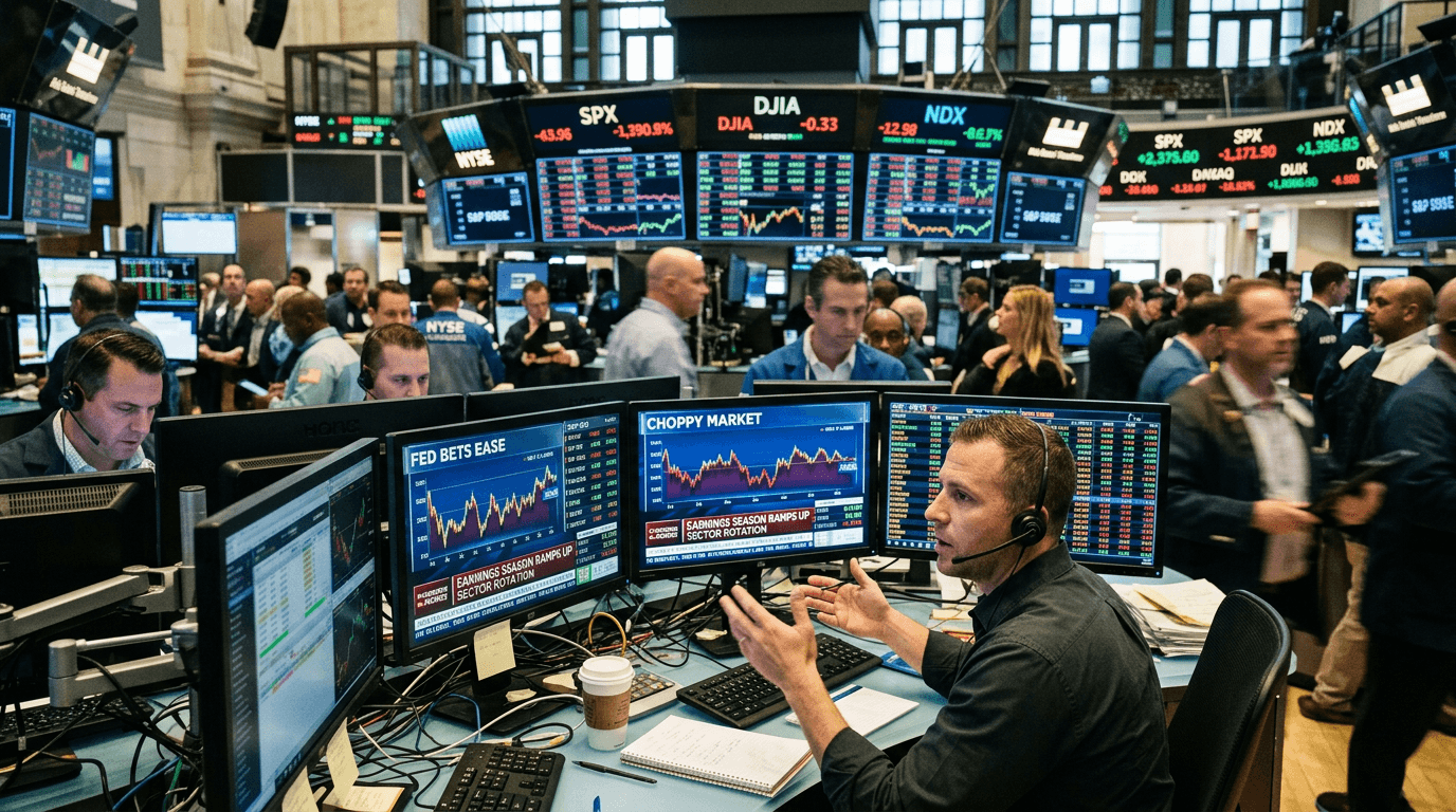 Fed Easing, Earnings Heating: Why US Stocks Are Wobbling, Not Breaking