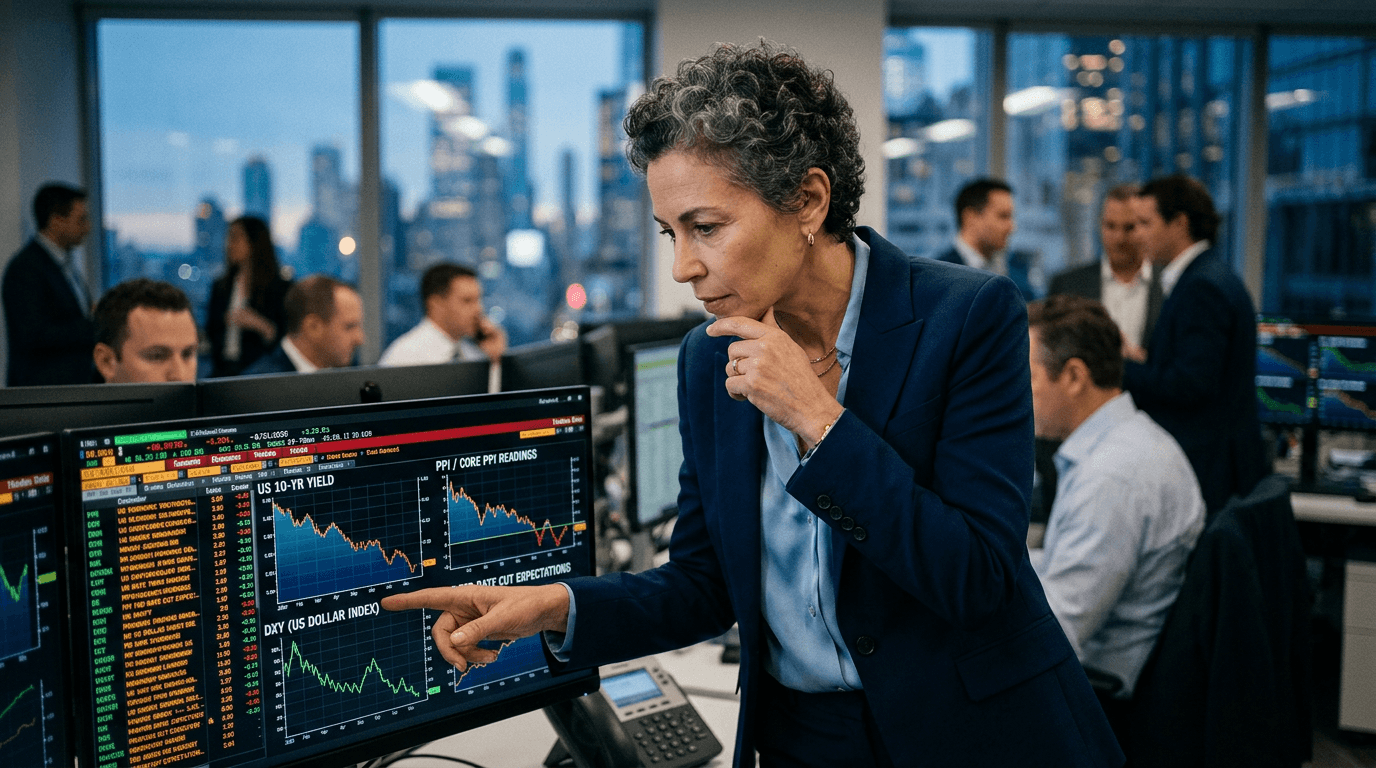 PPI Surprise: Softer Producer Prices, Weaker Dollar, Stronger Rate-Cut Bets